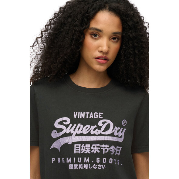 SUPERDRY VL METALLIC ΜΠΛΟΥΖΑ ΓΥΝΑΙΚΕΙA W1011631A-8IP