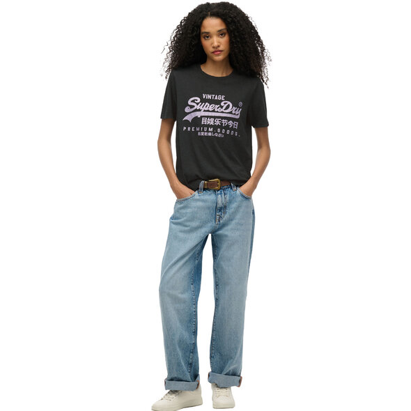 SUPERDRY VL METALLIC ΜΠΛΟΥΖΑ ΓΥΝΑΙΚΕΙA W1011631A-8IP