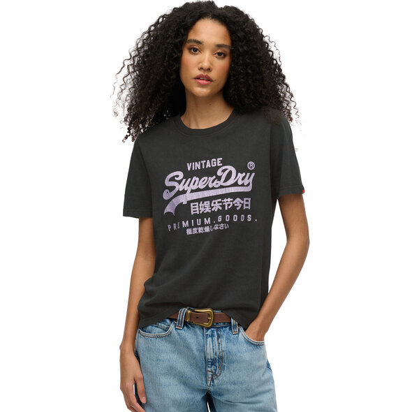 SUPERDRY VL METALLIC ΜΠΛΟΥΖΑ ΓΥΝΑΙΚΕΙA W1011631A-8IP