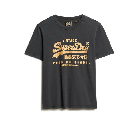 SUPERDRY VL METALLIC ΜΠΛΟΥΖΑ ΓΥΝΑΙΚΕΙA W1011631A-8IW