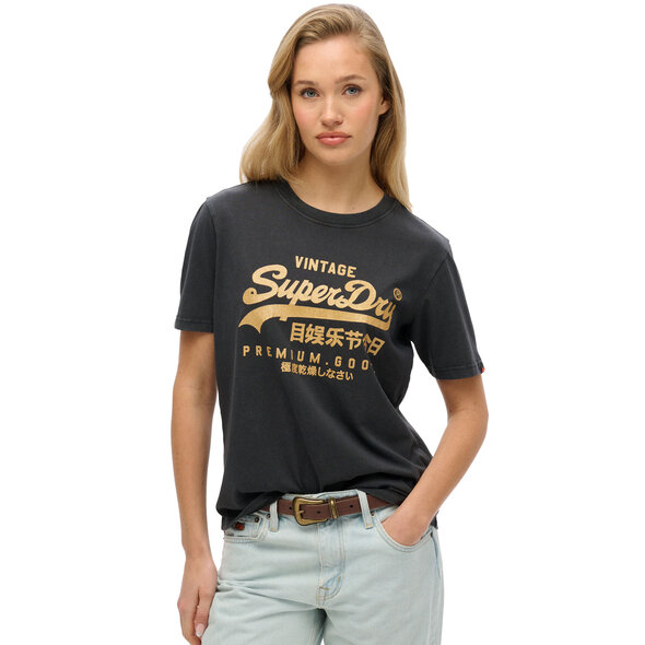 SUPERDRY VL METALLIC ΜΠΛΟΥΖΑ ΓΥΝΑΙΚΕΙA W1011631A-8IW