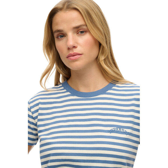 SUPERDRY ESSENTIAL LOGO STRIPE ΜΠΛΟΥΖΑ ΓΥΝΑΙΚΕΙA W1011640A-1IN