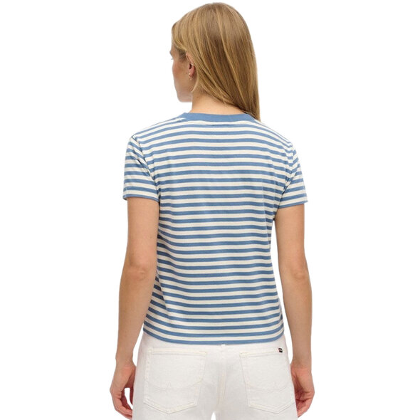 SUPERDRY ESSENTIAL LOGO STRIPE ΜΠΛΟΥΖΑ ΓΥΝΑΙΚΕΙA W1011640A-1IN