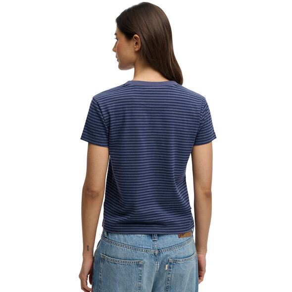 SUPERDRY ESSENTIAL LOGO STRIPE ΜΠΛΟΥΖΑ ΓΥΝΑΙΚΕΙA W1011640A-2IU