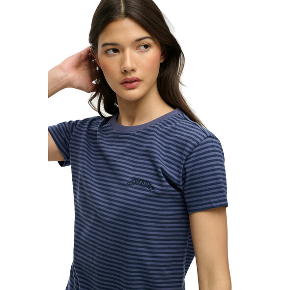 SUPERDRY ESSENTIAL LOGO STRIPE ΜΠΛΟΥΖΑ ΓΥΝΑΙΚΕΙA W1011640A-2IU