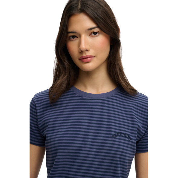 SUPERDRY ESSENTIAL LOGO STRIPE ΜΠΛΟΥΖΑ ΓΥΝΑΙΚΕΙA W1011640A-2IU