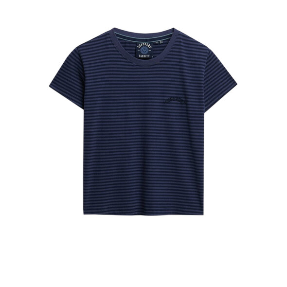 SUPERDRY ESSENTIAL LOGO STRIPE ΜΠΛΟΥΖΑ ΓΥΝΑΙΚΕΙA W1011640A-2IU