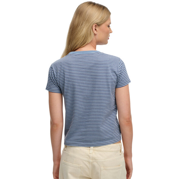 SUPERDRY ESSENTIAL LOGO STRIPE ΜΠΛΟΥΖΑ ΓΥΝΑΙΚΕΙA W1011640A-E9H