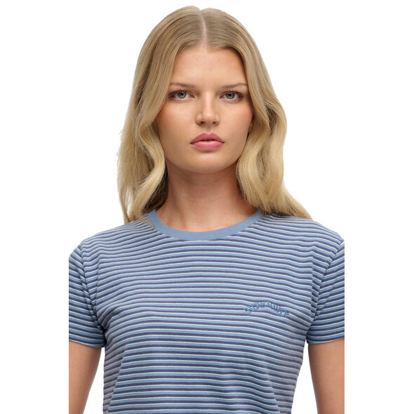 SUPERDRY ESSENTIAL LOGO STRIPE ΜΠΛΟΥΖΑ ΓΥΝΑΙΚΕΙA W1011640A-E9H