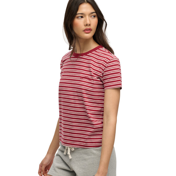 SUPERDRY ESSENTIAL LOGO STRIPE ΜΠΛΟΥΖΑ ΓΥΝΑΙΚΕΙA W1011640A-F1C