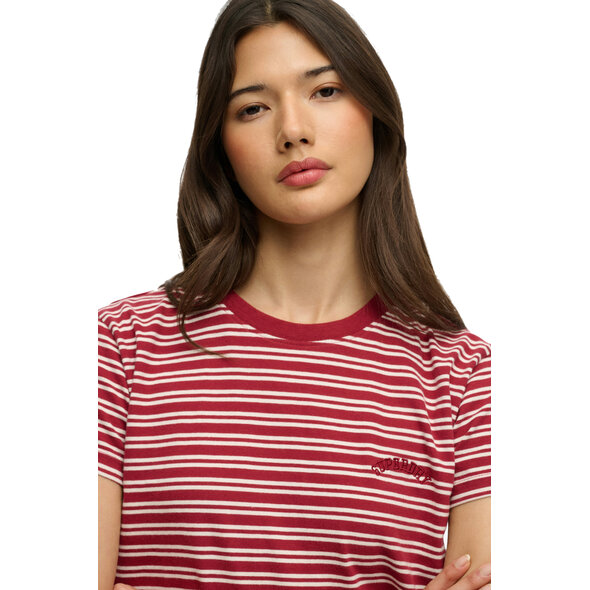 SUPERDRY ESSENTIAL LOGO STRIPE ΜΠΛΟΥΖΑ ΓΥΝΑΙΚΕΙA W1011640A-F1C