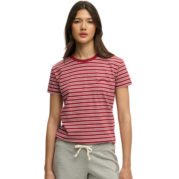 SUPERDRY ESSENTIAL LOGO STRIPE ΜΠΛΟΥΖΑ ΓΥΝΑΙΚΕΙA W1011640A-F1C