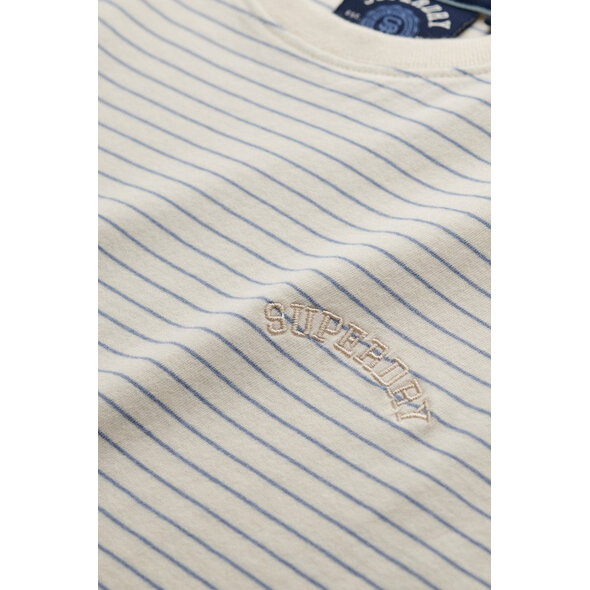 SUPERDRY ESSENTIAL LOGO STRIPE ΜΠΛΟΥΖΑ ΓΥΝΑΙΚΕΙA W1011640A-K9J