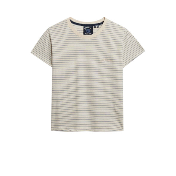 SUPERDRY ESSENTIAL LOGO STRIPE ΜΠΛΟΥΖΑ ΓΥΝΑΙΚΕΙA W1011640A-K9J