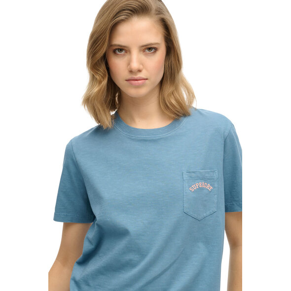 SUPERDRY ESSENTIAL LOGO POCKET ΜΠΛΟΥΖΑ ΓΥΝΑΙΚΕΙA W1011642A-7MN