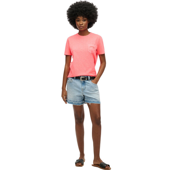 SUPERDRY ESSENTIAL LOGO POCKET ΜΠΛΟΥΖΑ ΓΥΝΑΙΚΕΙA W1011642A-9SD