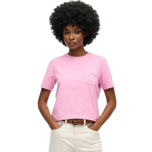 SUPERDRY ESSENTIAL LOGO POCKET ΜΠΛΟΥΖΑ ΓΥΝΑΙΚΕΙA W1011642A-E8N