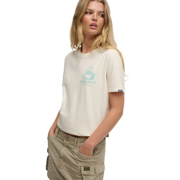 SUPERDRY ROADSIDE TRADE ΜΠΛΟΥΖΑ ΓΥΝΑΙΚΕΙΑ W1011746A-8ML