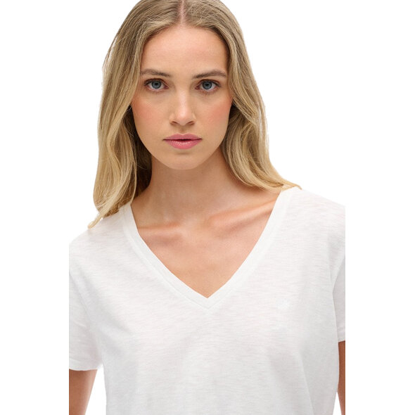 SUPERDRY STUDIOS SLUB EMB VEE ΜΠΛΟΥΖΑ ΓΥΝΑΙΚΕΙA W1011828A-01C