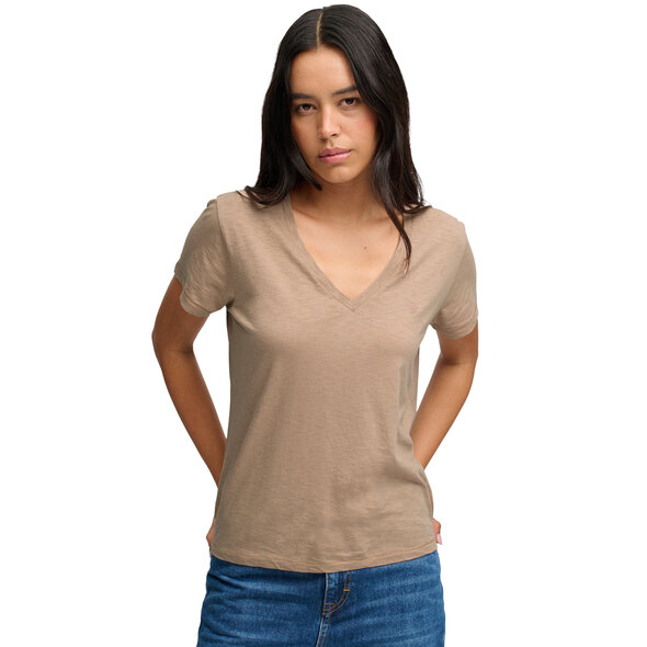 SUPERDRY STUDIOS SLUB EMB VEE ΜΠΛΟΥΖΑ ΓΥΝΑΙΚΕΙΑ W1011828A-1PT