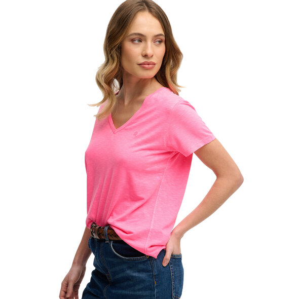 SUPERDRY STUDIOS SLUB EMB VEE ΜΠΛΟΥΖΑ ΓΥΝΑΙΚΕΙA W1011828A-28R