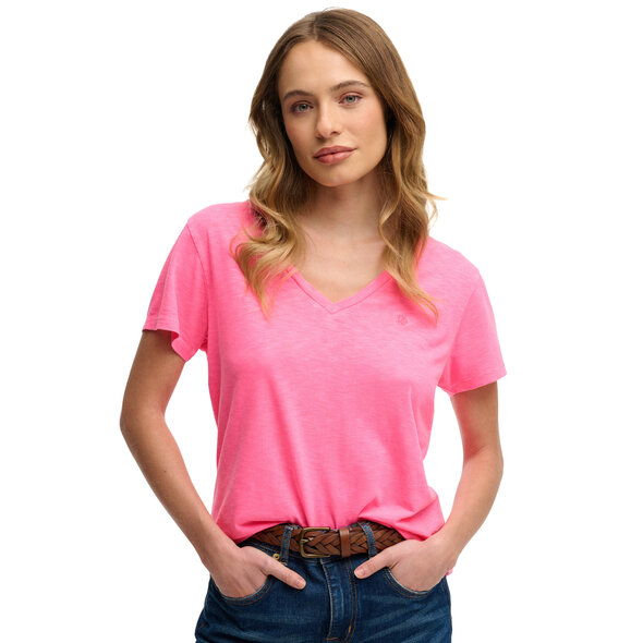 SUPERDRY STUDIOS SLUB EMB VEE ΜΠΛΟΥΖΑ ΓΥΝΑΙΚΕΙA W1011828A-28R