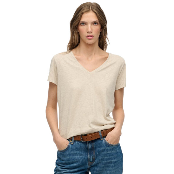SUPERDRY STUDIOS SLUB EMB VEE ΜΠΛΟΥΖΑ ΓΥΝΑΙΚΕΙA W1011828A-6NN
