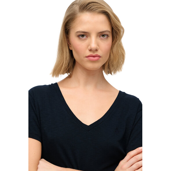 SUPERDRY STUDIOS SLUB EMB VEE ΜΠΛΟΥΖΑ ΓΥΝΑΙΚΕΙA W1011828A-98T
