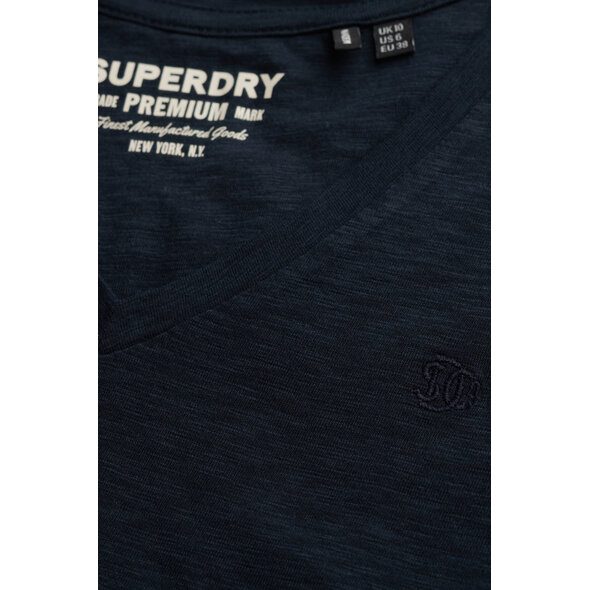 SUPERDRY STUDIOS SLUB EMB VEE ΜΠΛΟΥΖΑ ΓΥΝΑΙΚΕΙA W1011828A-98T
