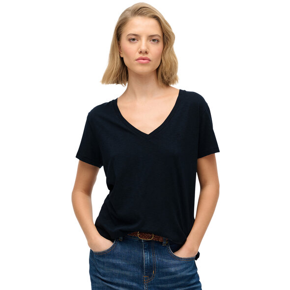 SUPERDRY STUDIOS SLUB EMB VEE ΜΠΛΟΥΖΑ ΓΥΝΑΙΚΕΙA W1011828A-98T
