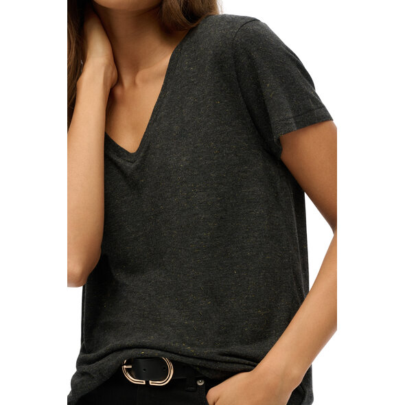 SUPERDRY STUDIOS SLUB EMB VEE ΜΠΛΟΥΖΑ ΓΥΝΑΙΚΕΙA W1011828A-DCX