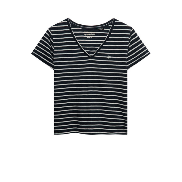 SUPERDRY STUDIOS SLUB EMB VEE ΜΠΛΟΥΖΑ ΓΥΝΑΙΚΕΙA W1011828A-IBX