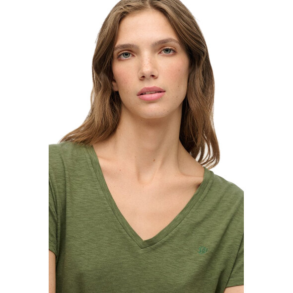 SUPERDRY STUDIOS SLUB EMB VEE ΜΠΛΟΥΖΑ ΓΥΝΑΙΚΕΙA W1011828A-M6B