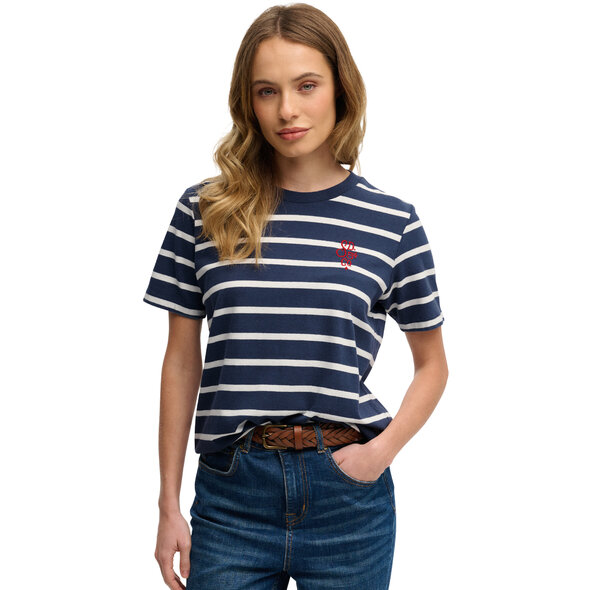 SUPERDRY HERITAGE HAMPTONS ΜΠΛΟΥΖΑ ΓΥΝΑΙΚΕΙΑ W1011871A-JKC