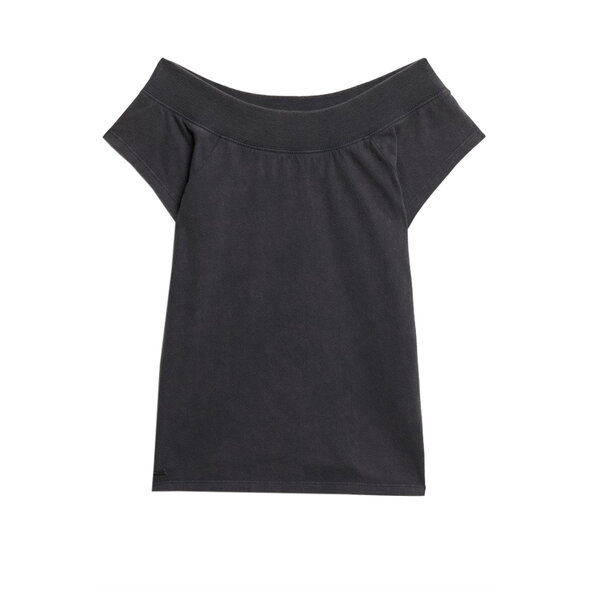 SUPERDRY  ESS OFF SHOULDER ΜΠΛΟΥΖΑ ΓΥΝΑΙΚΕΙΟ W1011874A-00Q