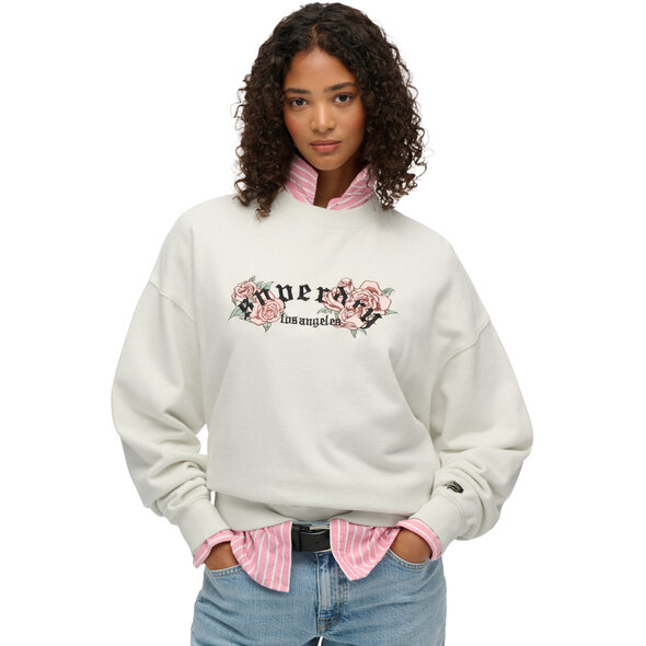 SUPERDRY OVIN NIGHT GARDEN OVERSIZED ΦΟΥΤΕΡ ΓΥΝΑΙΚΕΙΟ W2012417A-FU4