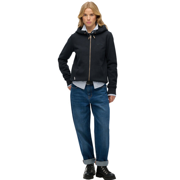 SUPERDRY OVIN ESSENTIAL LOGO ΖΑΚΕΤΑ ΦΟΥΤΕΡ ΓΥΝΑΙΚΕΙΑ W2012672A-98T