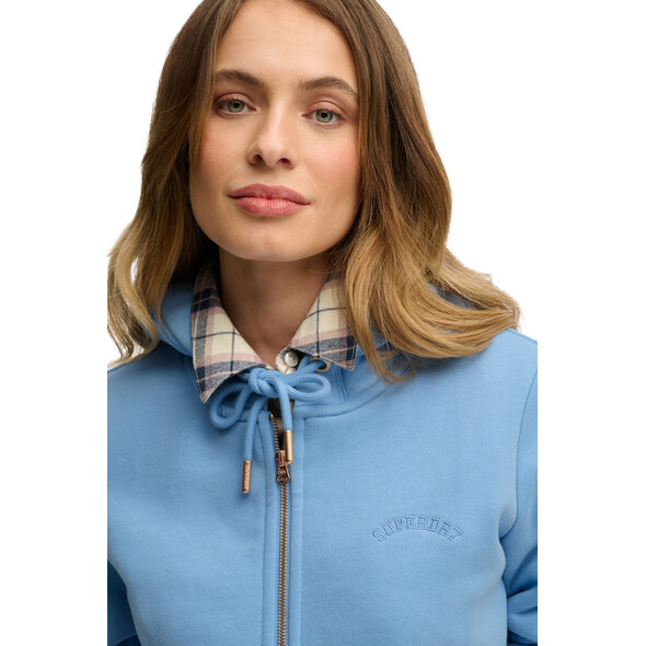 SUPERDRY OVIN ESSENTIAL LOGO ΖΑΚΕΤΑ ΦΟΥΤΕΡ ΓΥΝΑΙΚΕΙΑ W2012672A-BYJ