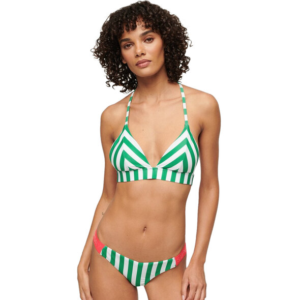 SUPERDRY STRIPE CHEEKY BIKINI BOTTOM ΜΑΓΙΩ ΓΥΝΑΙΚEIO W3010391A-M68