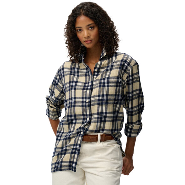 SUPERDRY CHECK FLANNEL BOYFRIEND ΠΟΥΚΑΜΙΣΟ ΓΥΝΑΙΚΕΙΟ W4010500A-H5J