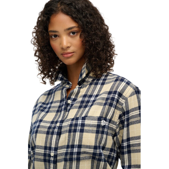 SUPERDRY CHECK FLANNEL BOYFRIEND ΠΟΥΚΑΜΙΣΟ ΓΥΝΑΙΚΕΙΟ W4010500A-H5J