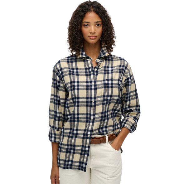 SUPERDRY CHECK FLANNEL BOYFRIEND ΠΟΥΚΑΜΙΣΟ ΓΥΝΑΙΚΕΙΟ W4010500A-H5J