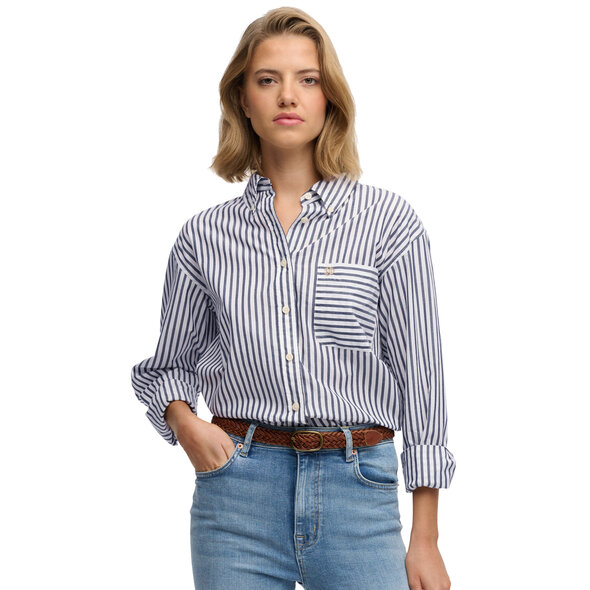 SUPERDRY POPLIN ΠΟΥΚΑΜΙΣΟ ΓΥΝΑΙΚΕΙΟ W4010541A-28S