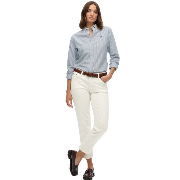 SUPERDRY OXFORD ΠΟΥΚΑΜΙΣΟ ΓΥΝΑΙΚΕΙΟ W4010565A-D8W