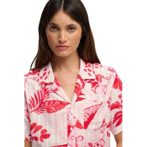 SUPERDRY BEACH PRINTED ΠΟΥΚΑΜΙΣΟ ΓΥΝΑΙΚΕΙΟ W4010586A-K1U