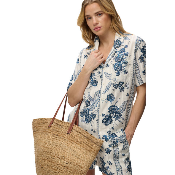 SUPERDRY BEACH PRINTED ΠΟΥΚΑΜΙΣΟ ΓΥΝΑΙΚΕΙΟ W4010586A-K8H