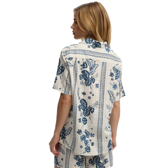 SUPERDRY BEACH PRINTED ΠΟΥΚΑΜΙΣΟ ΓΥΝΑΙΚΕΙΟ W4010586A-K8H