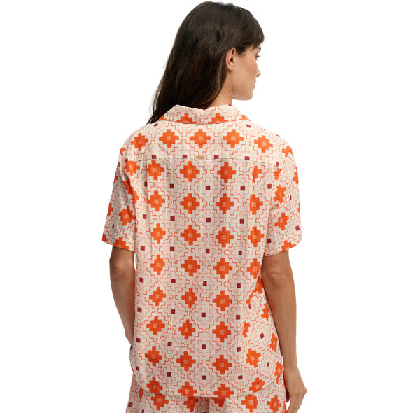 SUPERDRY BEACH PRINTED ΠΟΥΚΑΜΙΣΟ ΓΥΝΑΙΚΕΙΟ W4010586A-K8J