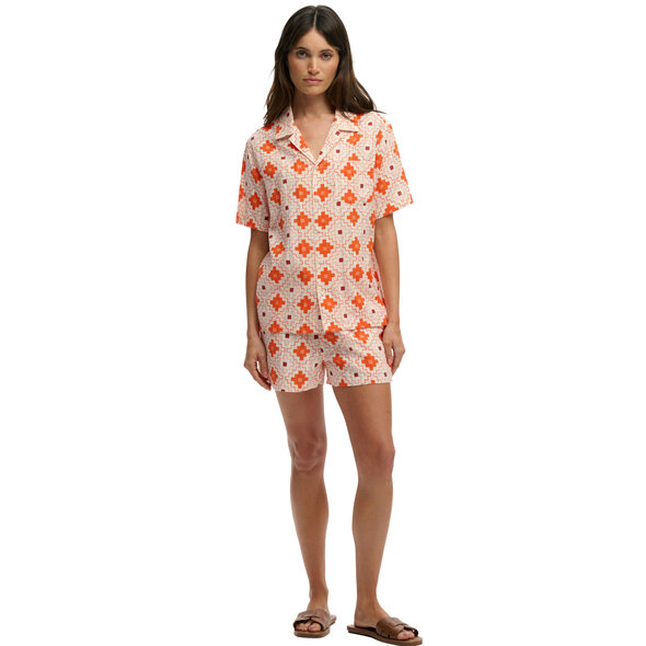 SUPERDRY BEACH PRINTED ΠΟΥΚΑΜΙΣΟ ΓΥΝΑΙΚΕΙΟ W4010586A-K8J