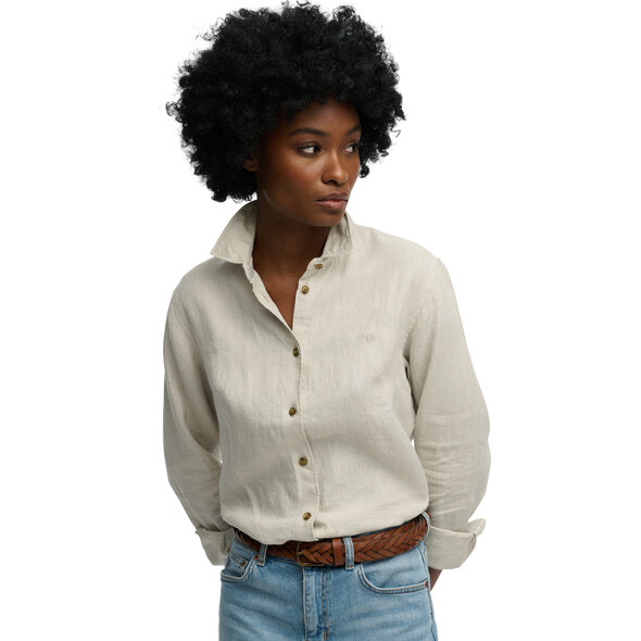 SUPERDRY PREMIUM LINEN ΠΟΥΚΑΜΙΣΟ ΓΥΝΑΙΚΕΙΟ W4010587A-1LC